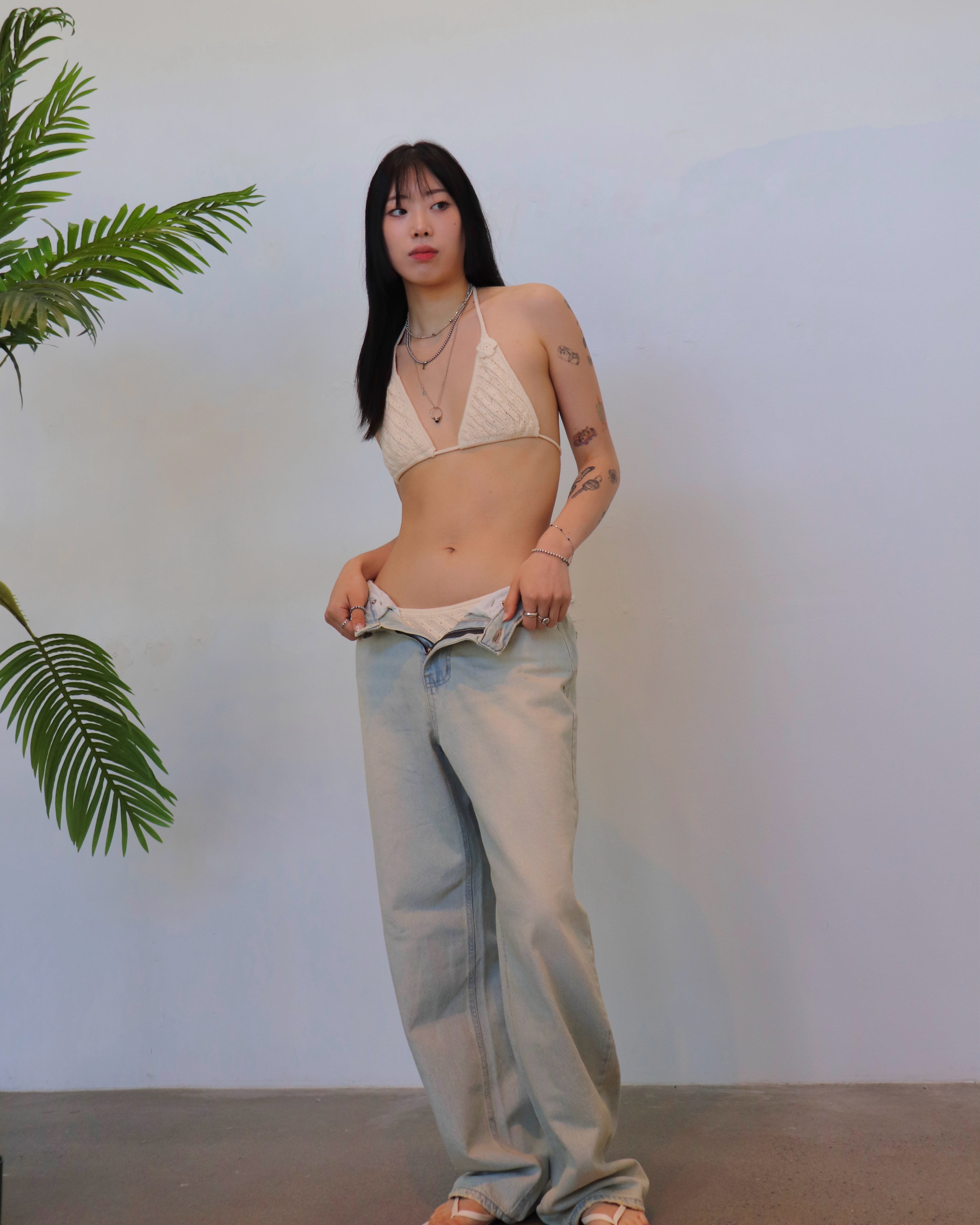 Palama Bikini Top - Cream