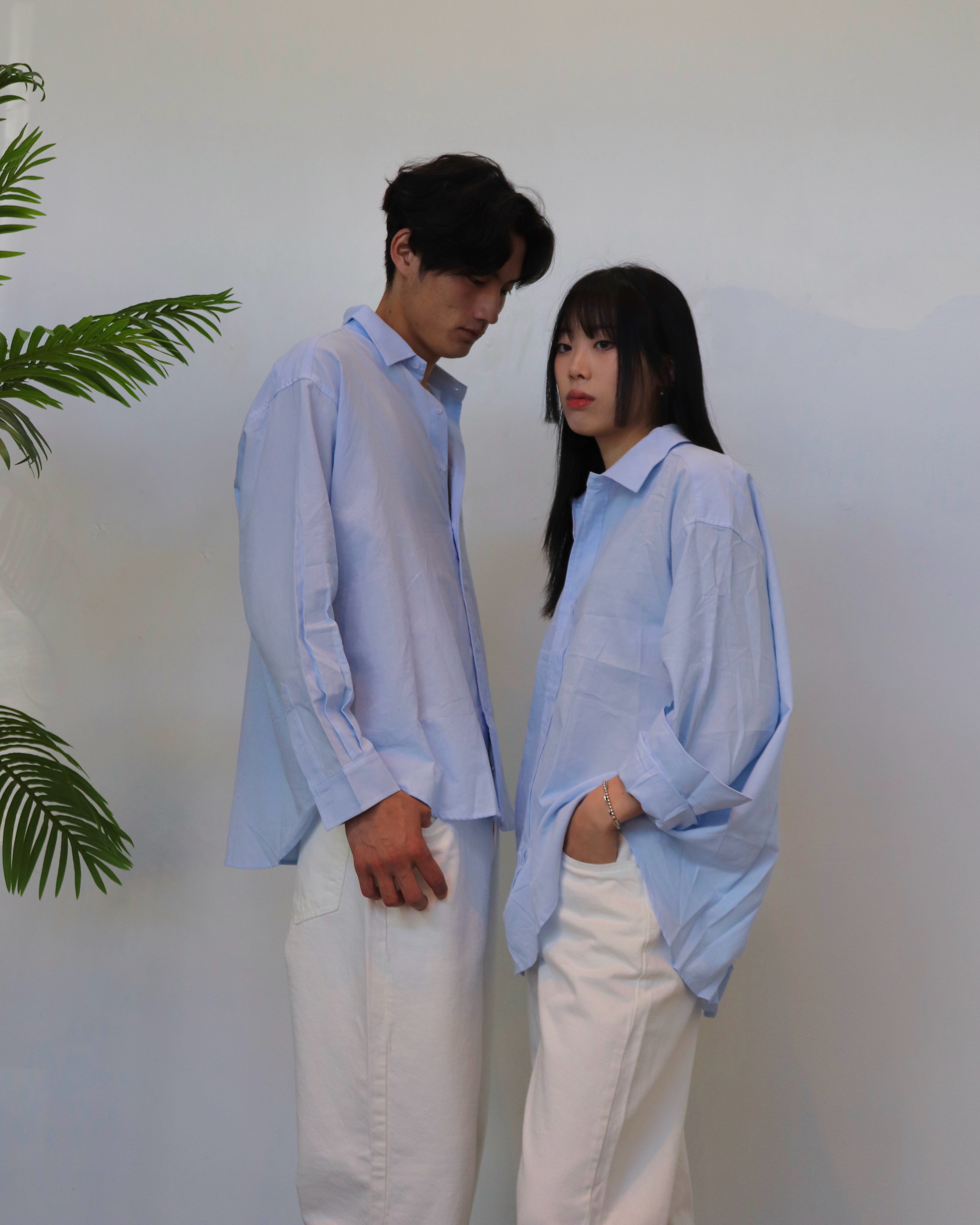 Johnson Button Up - Pastel Blue