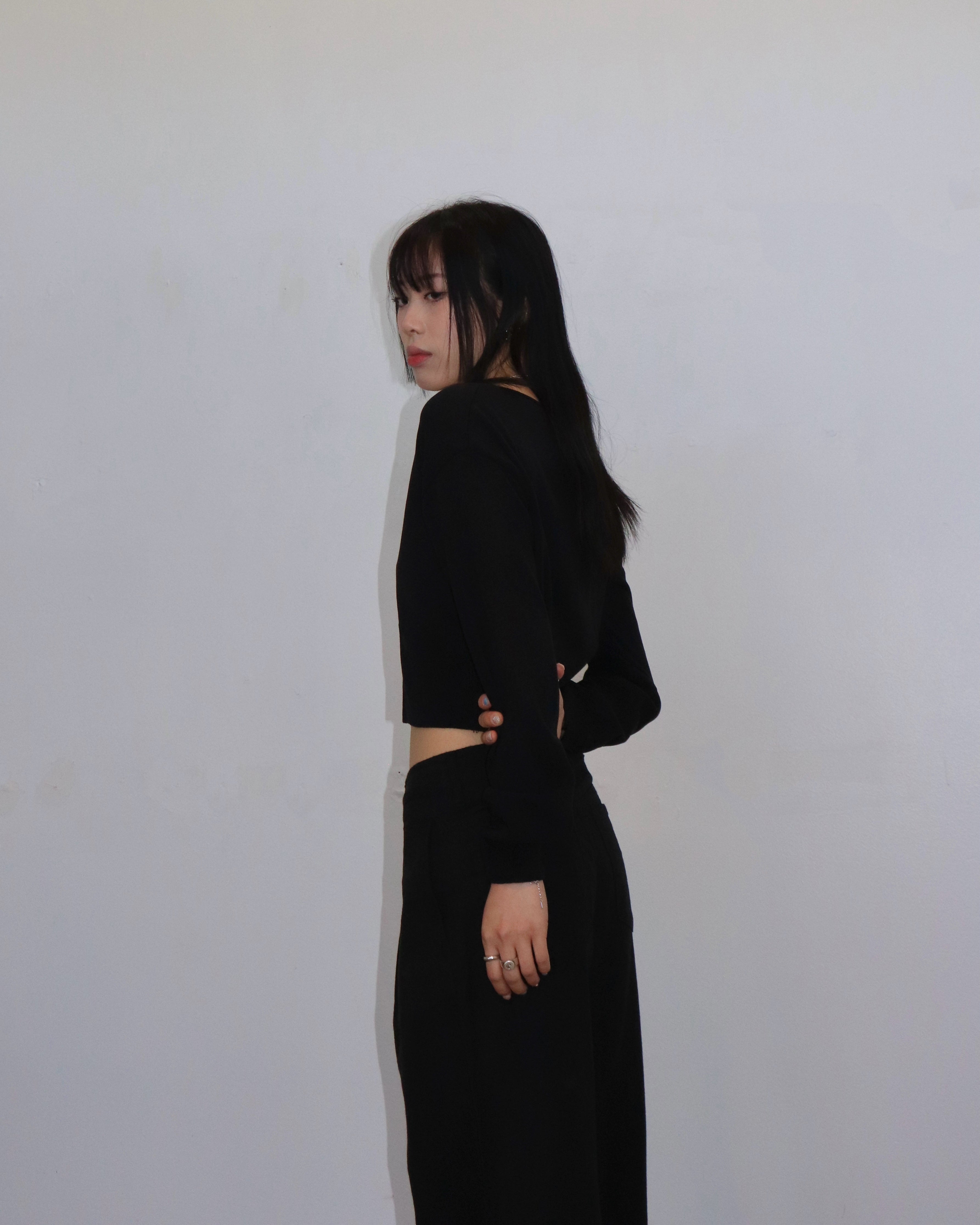 Kiss Me Cardigan - Black