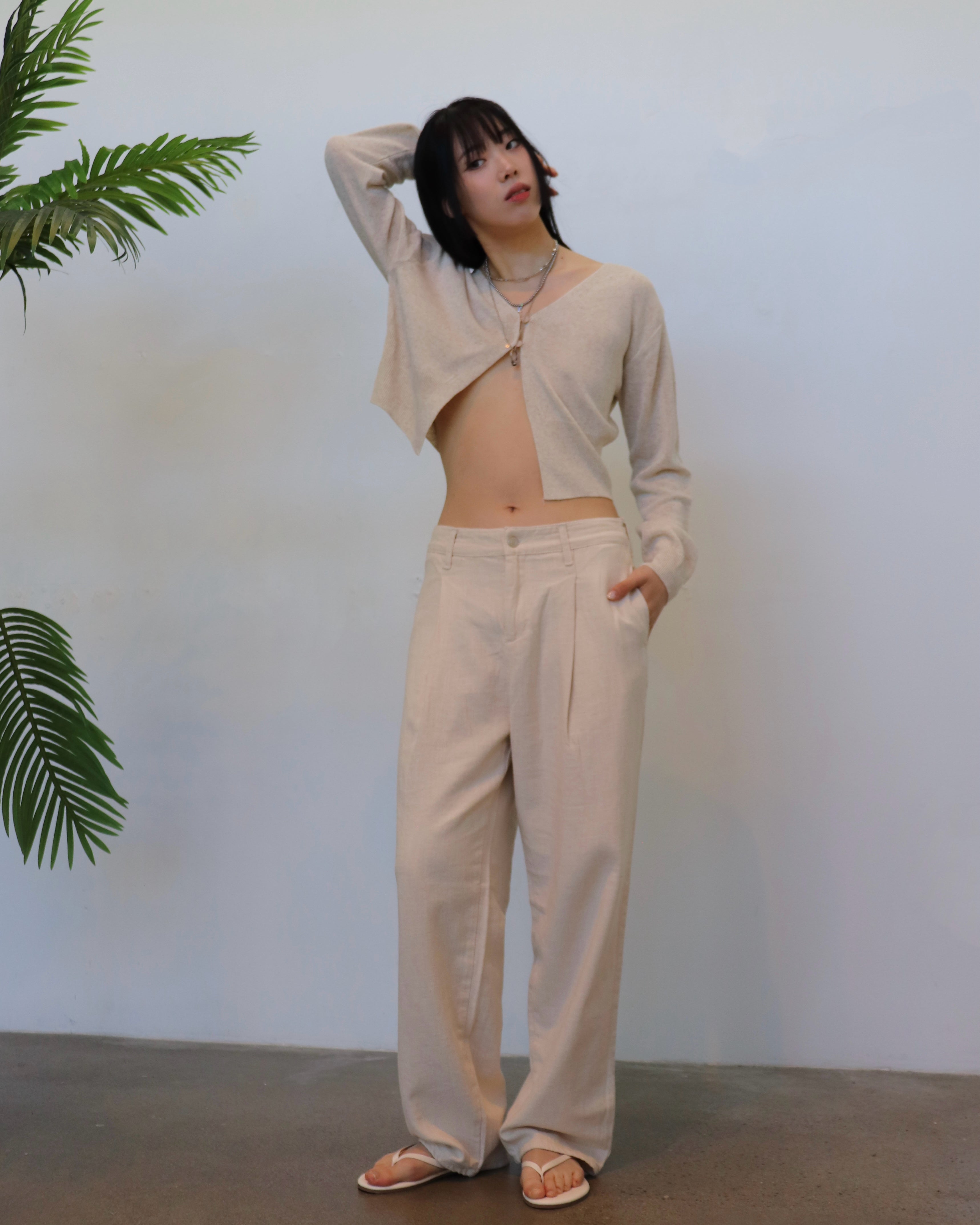 Kiss Me Cardigan - Beige