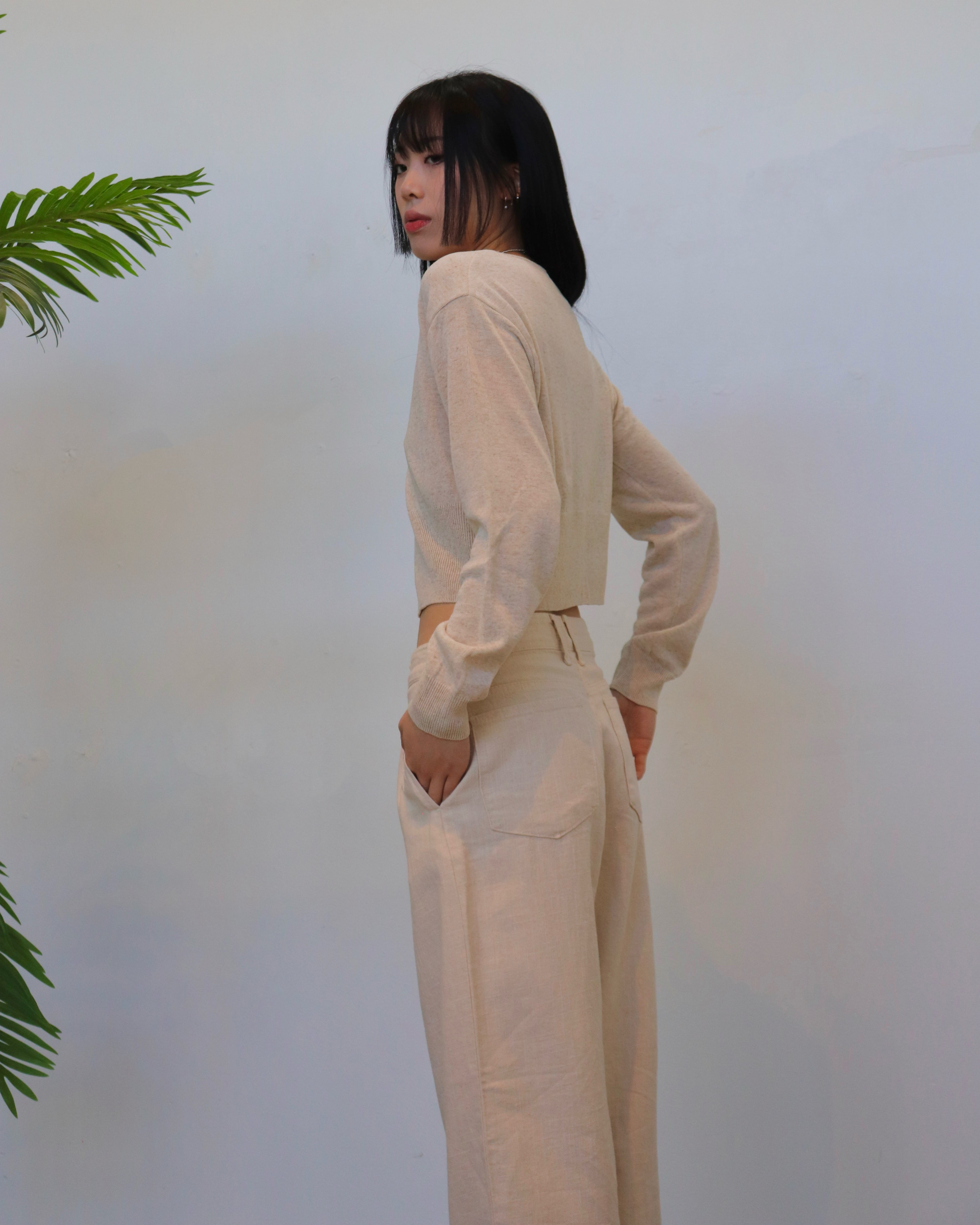 Kiss Me Cardigan - Beige