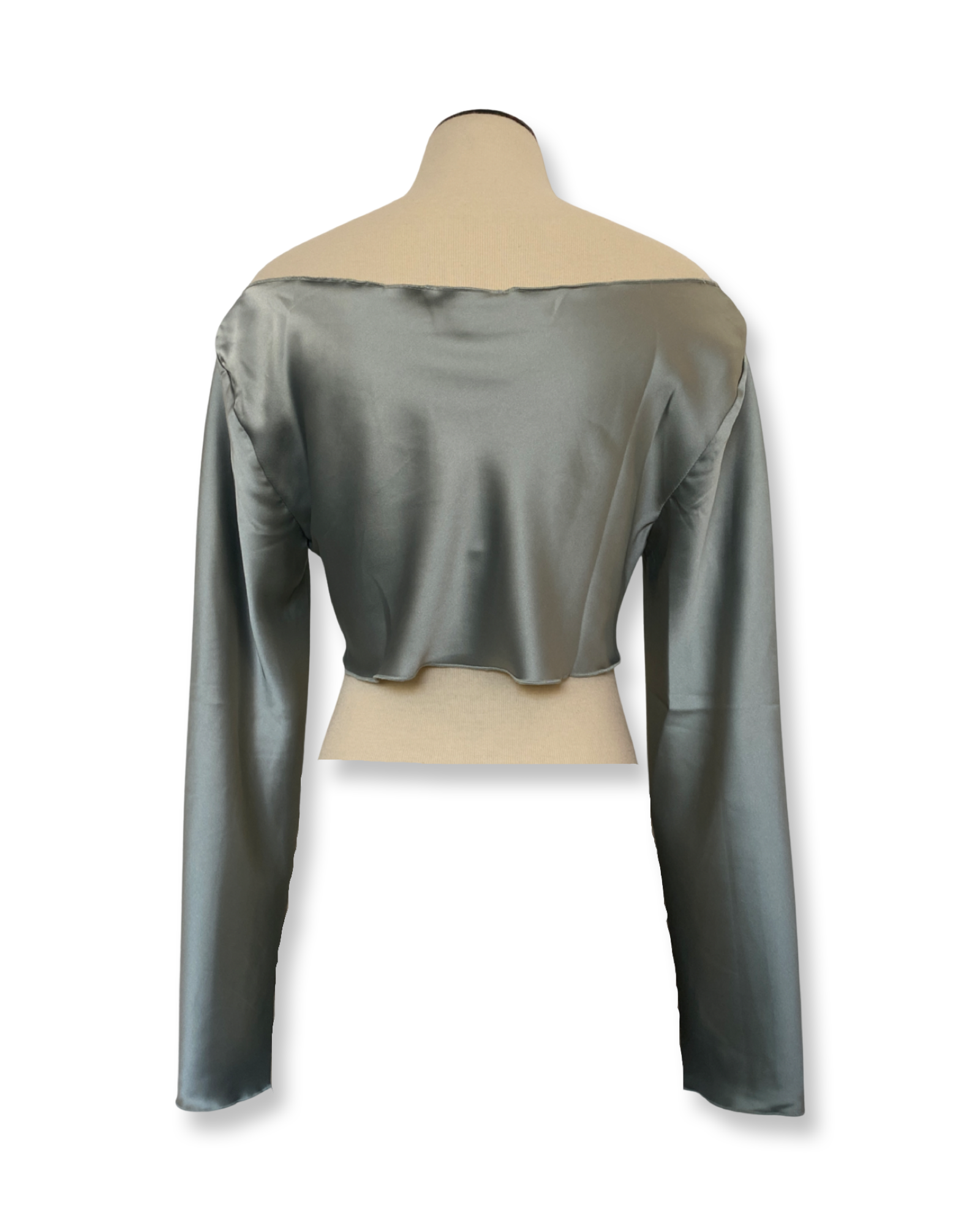 Wide neck crop top - Disco