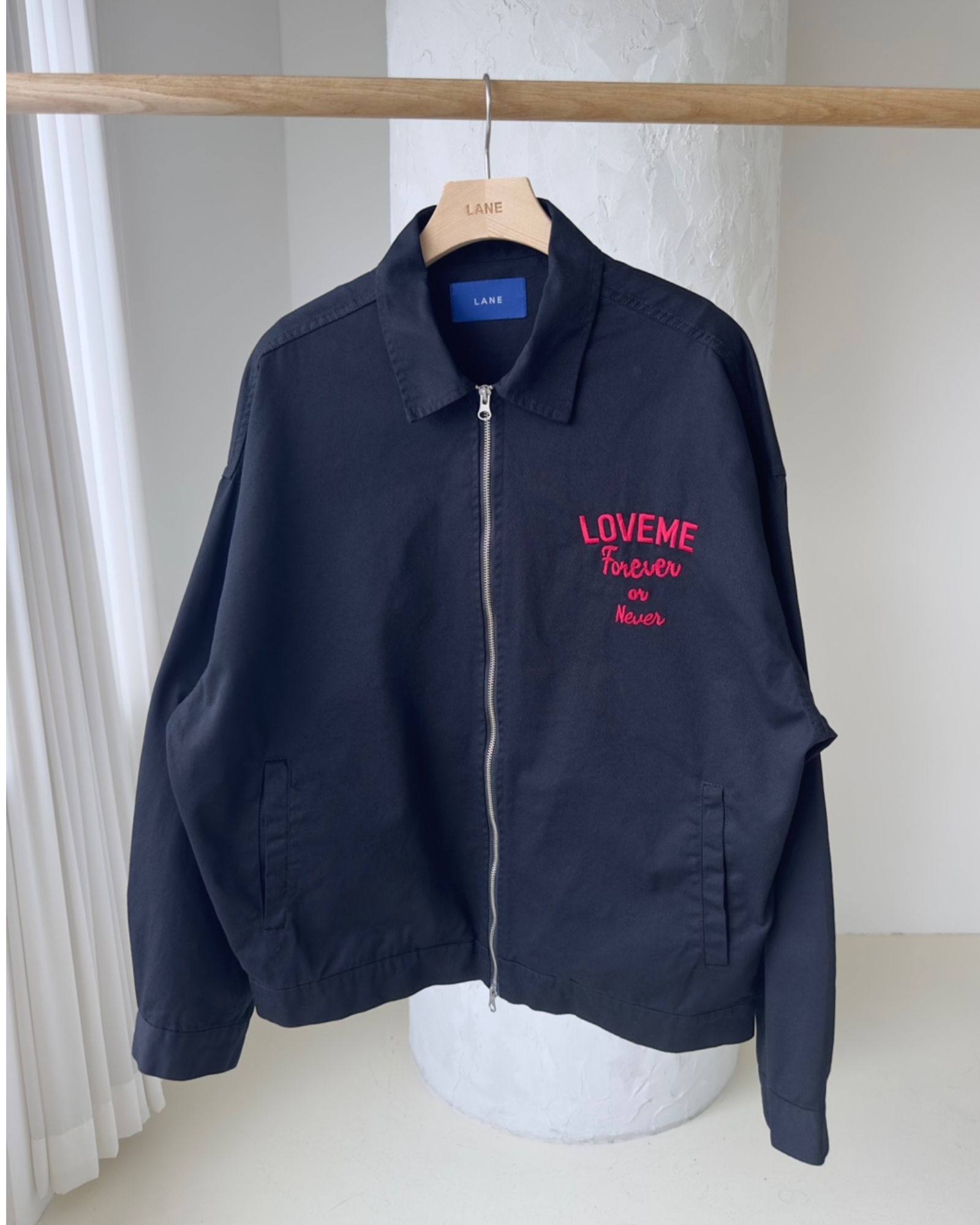 Love me Trucker Jacket - Black