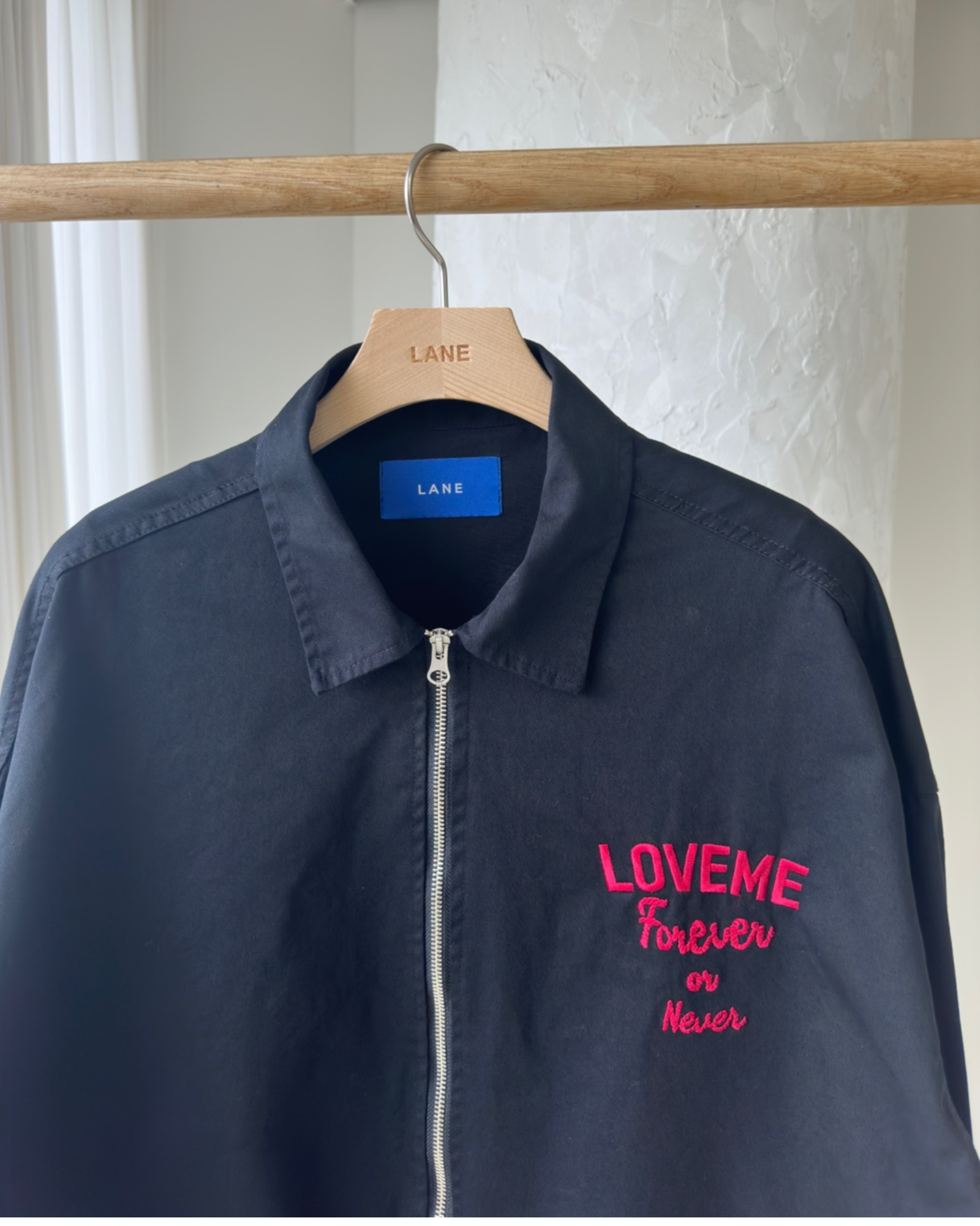 Love me Trucker Jacket - Black