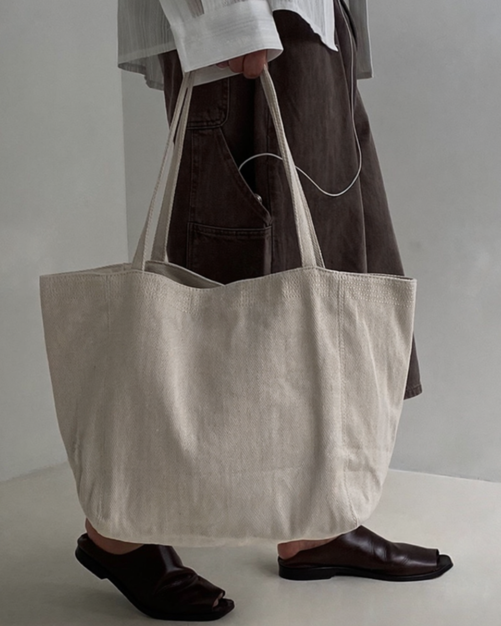 Saturday Morning Cotton Shoulder Bag