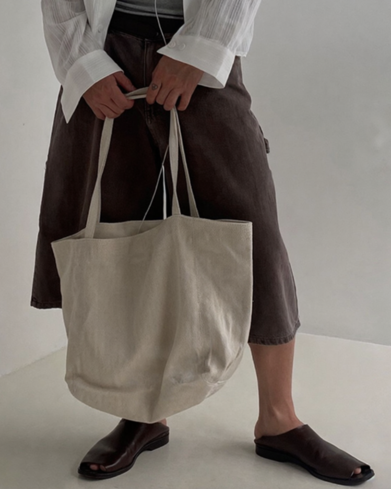 Saturday Morning Cotton Shoulder Bag