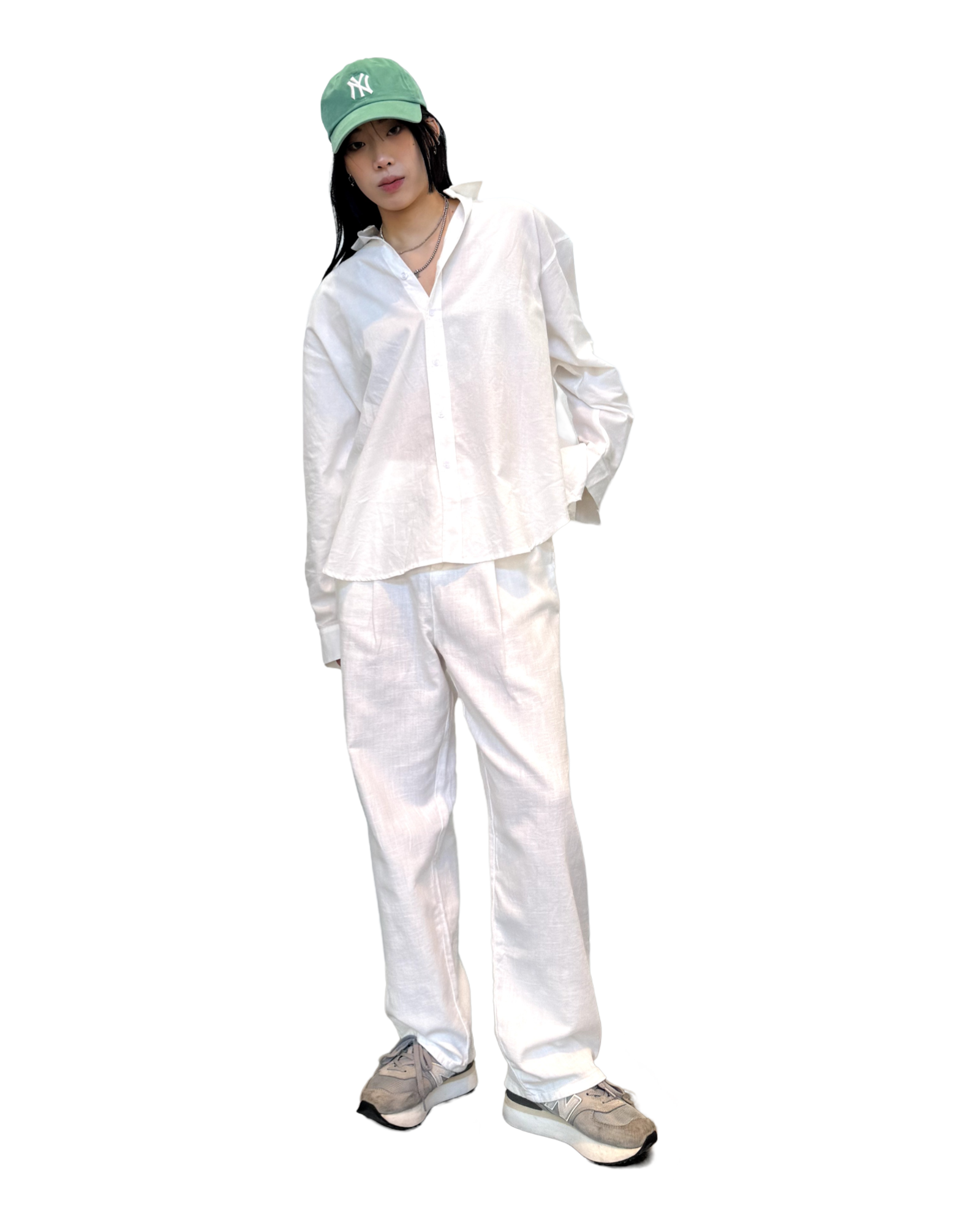 Kahu Unisex Pants - White