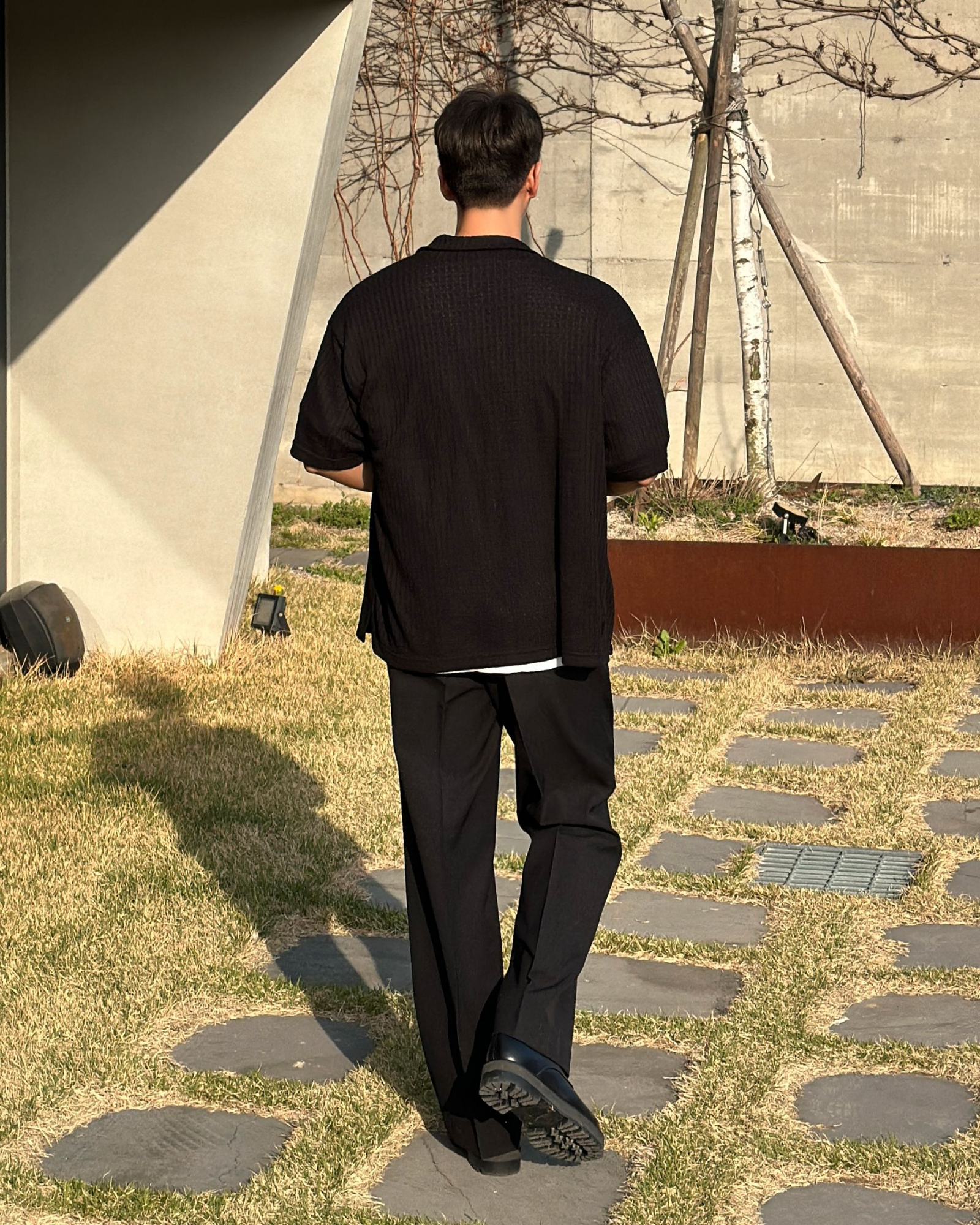 Seoul Shortsleeve Shirt - Black